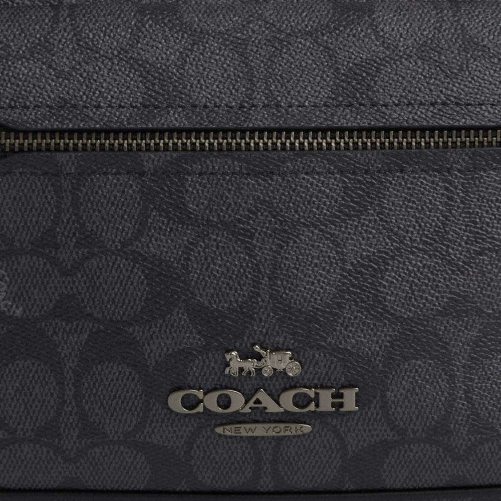 Elias Crossbody In Signature Canvas