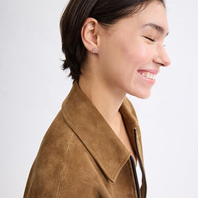 X Initial Stud Earrings Set