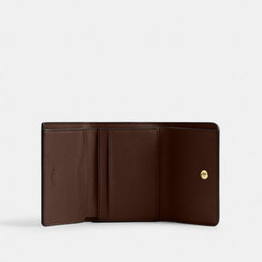 Card Holder Wallet In Blocked Signature Canvas
