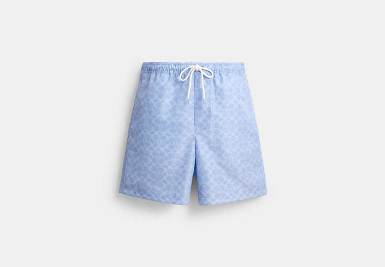 Signature Swim Trunks In Recycled Polyester