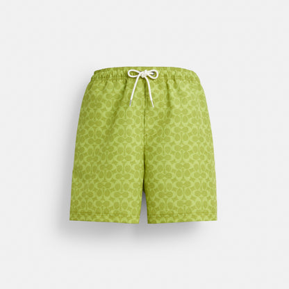 Signature Swim Trunks In Recycled Polyester
