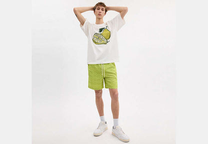 Signature Swim Trunks In Recycled Polyester