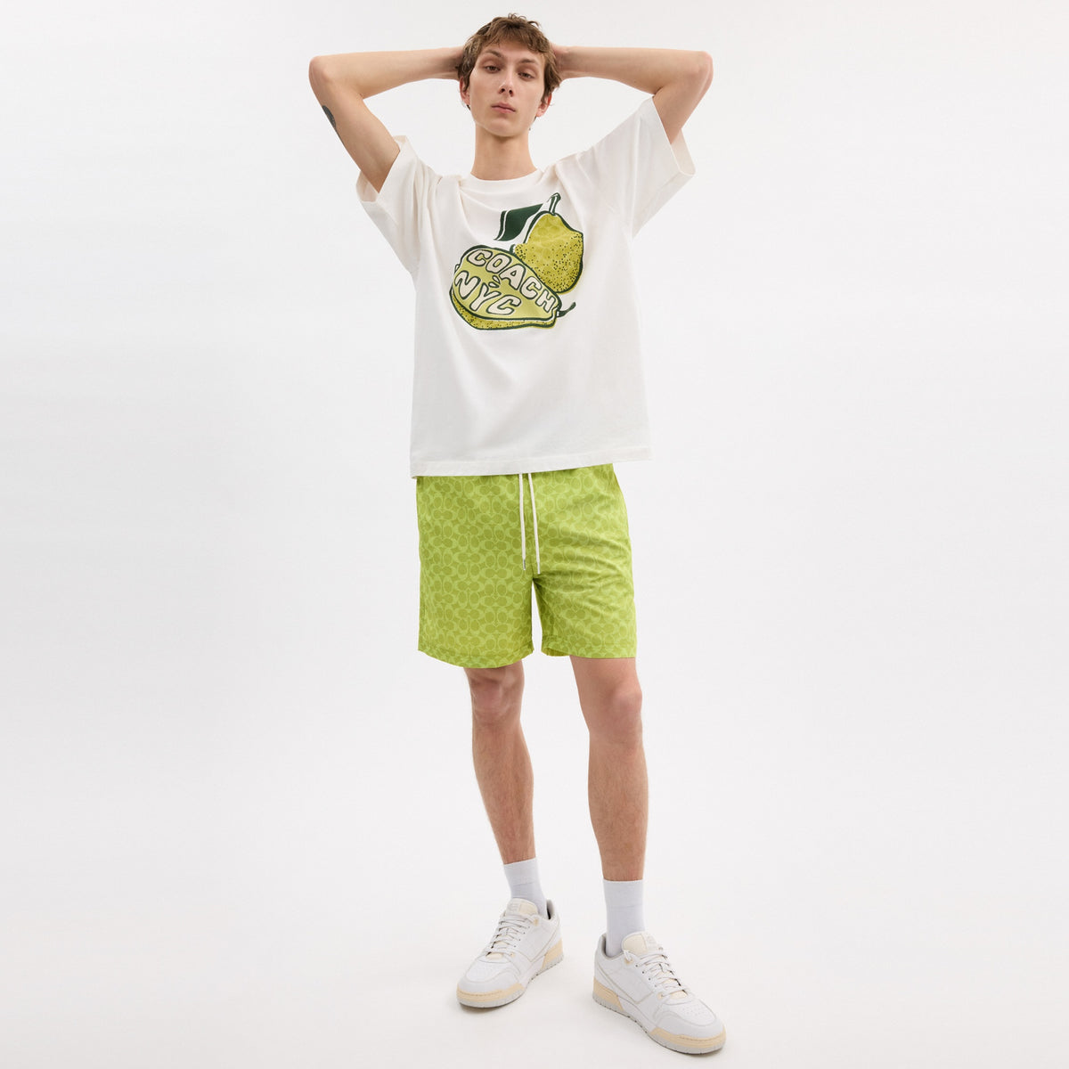 Signature Swim Trunks In Recycled Polyester