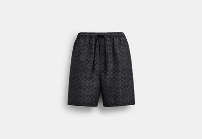 Signature Swim Trunks In Recycled Polyester