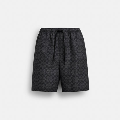 Signature Swim Trunks In Recycled Polyester