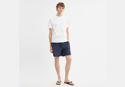 Signature Swim Trunks In Recycled Polyester