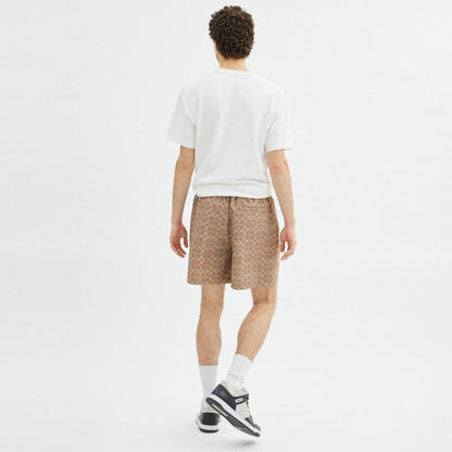 Signature Swim Trunks In Recycled Polyester