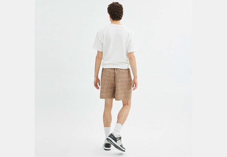 Signature Swim Trunks In Recycled Polyester