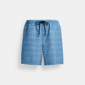Signature Swim Trunks In Recycled Polyester