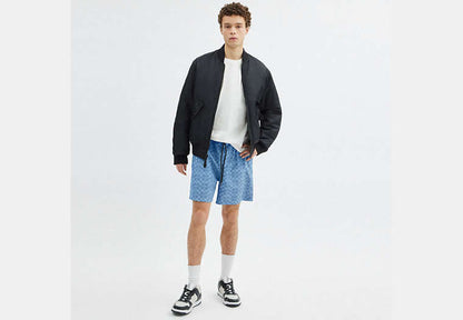 Signature Swim Trunks In Recycled Polyester