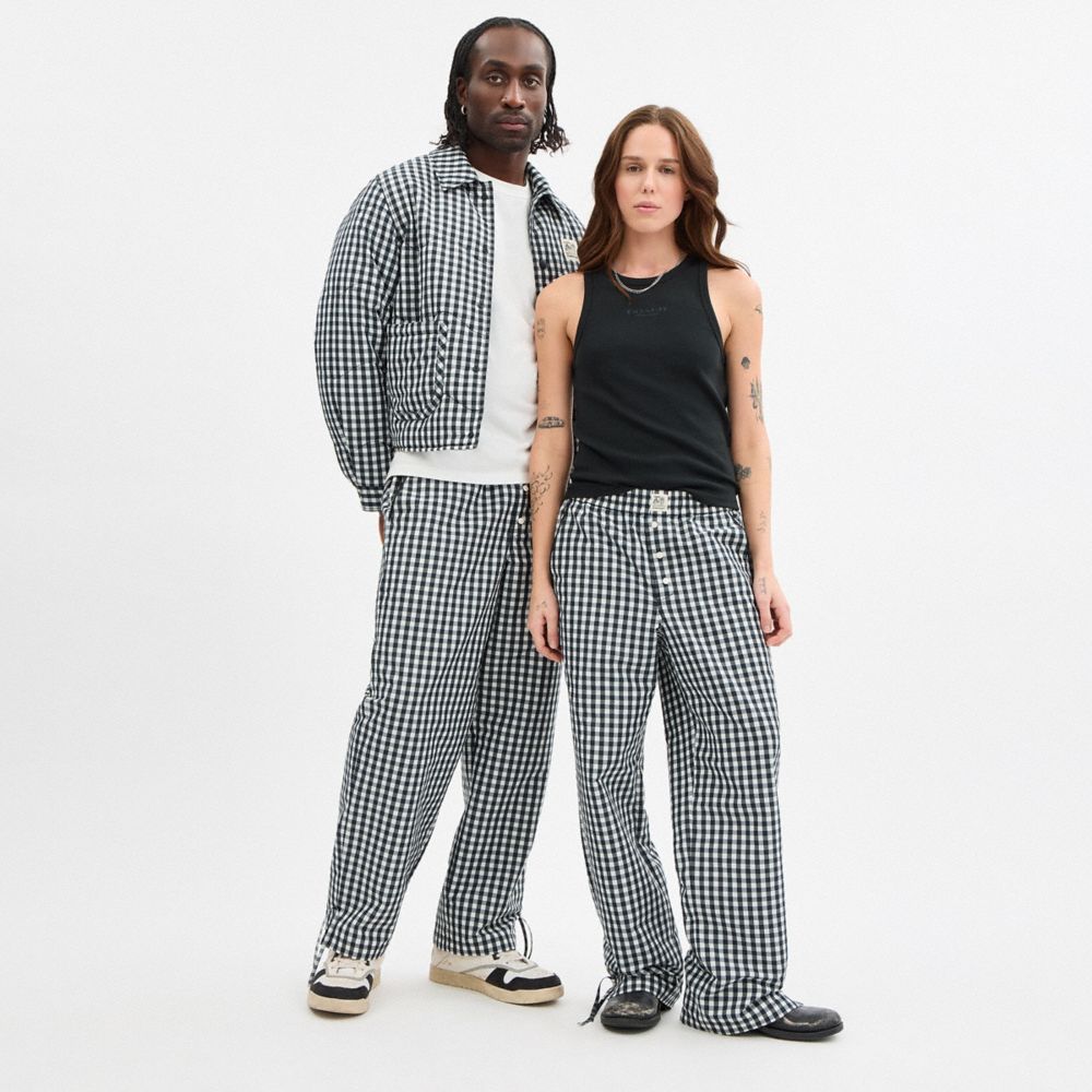 Coachtopia Loop Gingham Pants