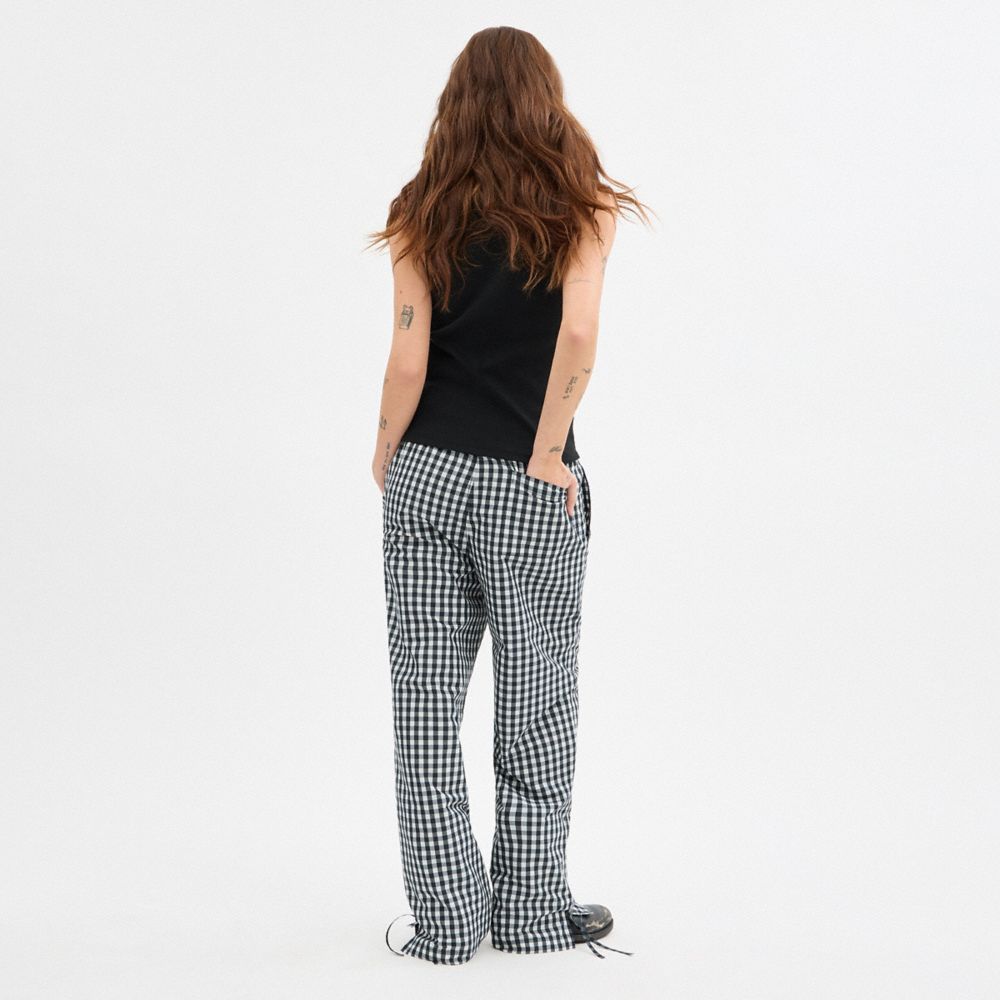 Coachtopia Loop Gingham Pants