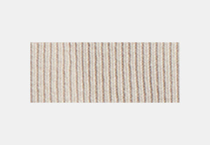 Cursive Signature Striped Cropped Sweater