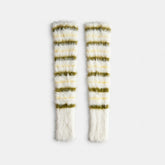 Fuzzy Knit Arm Warmers
