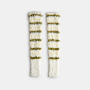 Fuzzy Knit Arm Warmers