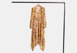 Restored Floral Long Dress