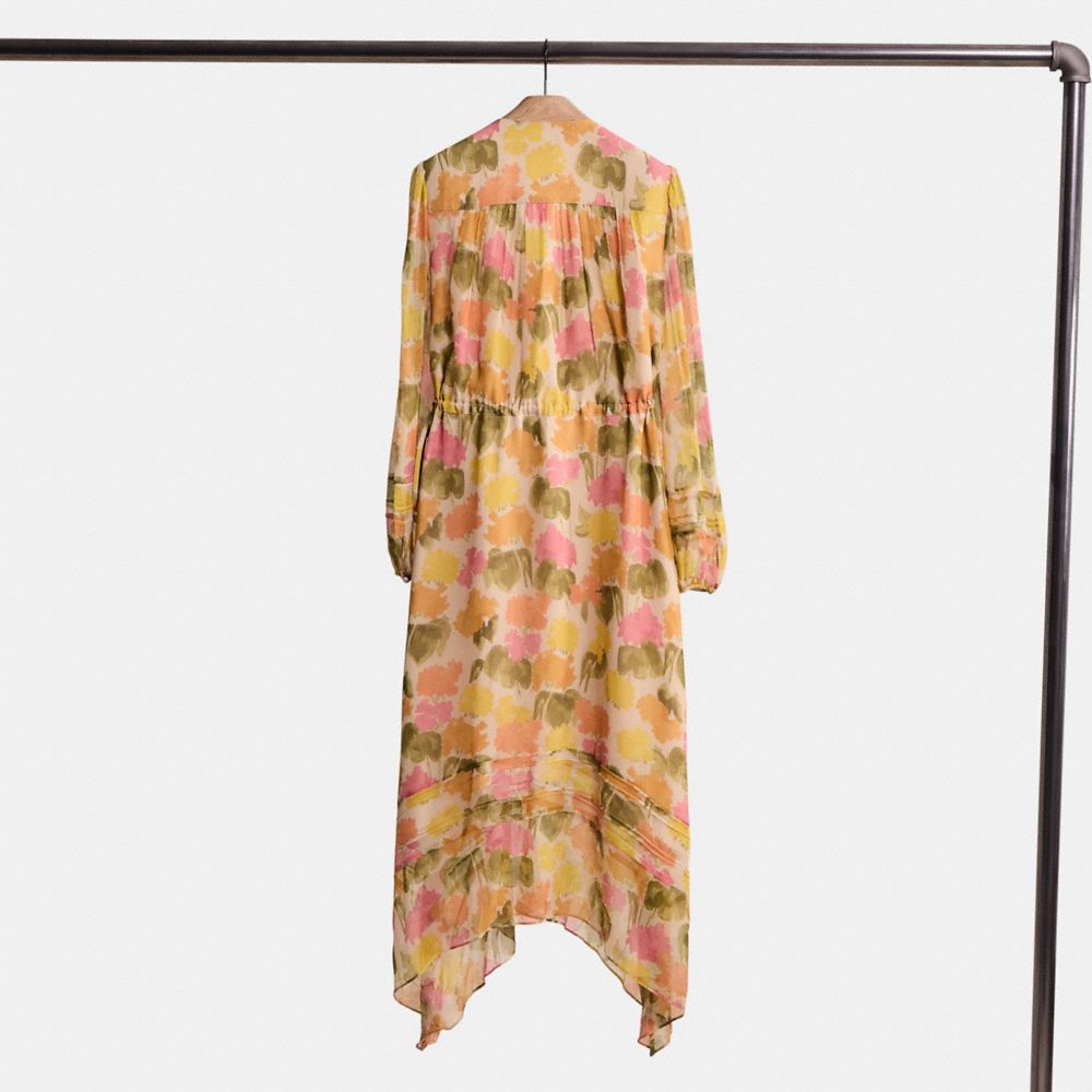 Restored Floral Long Dress