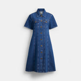 Denim Midi Dress In Organic And Recycled Cotton