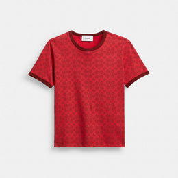 Signature Ringer T-Shirt In Organic Cotton
