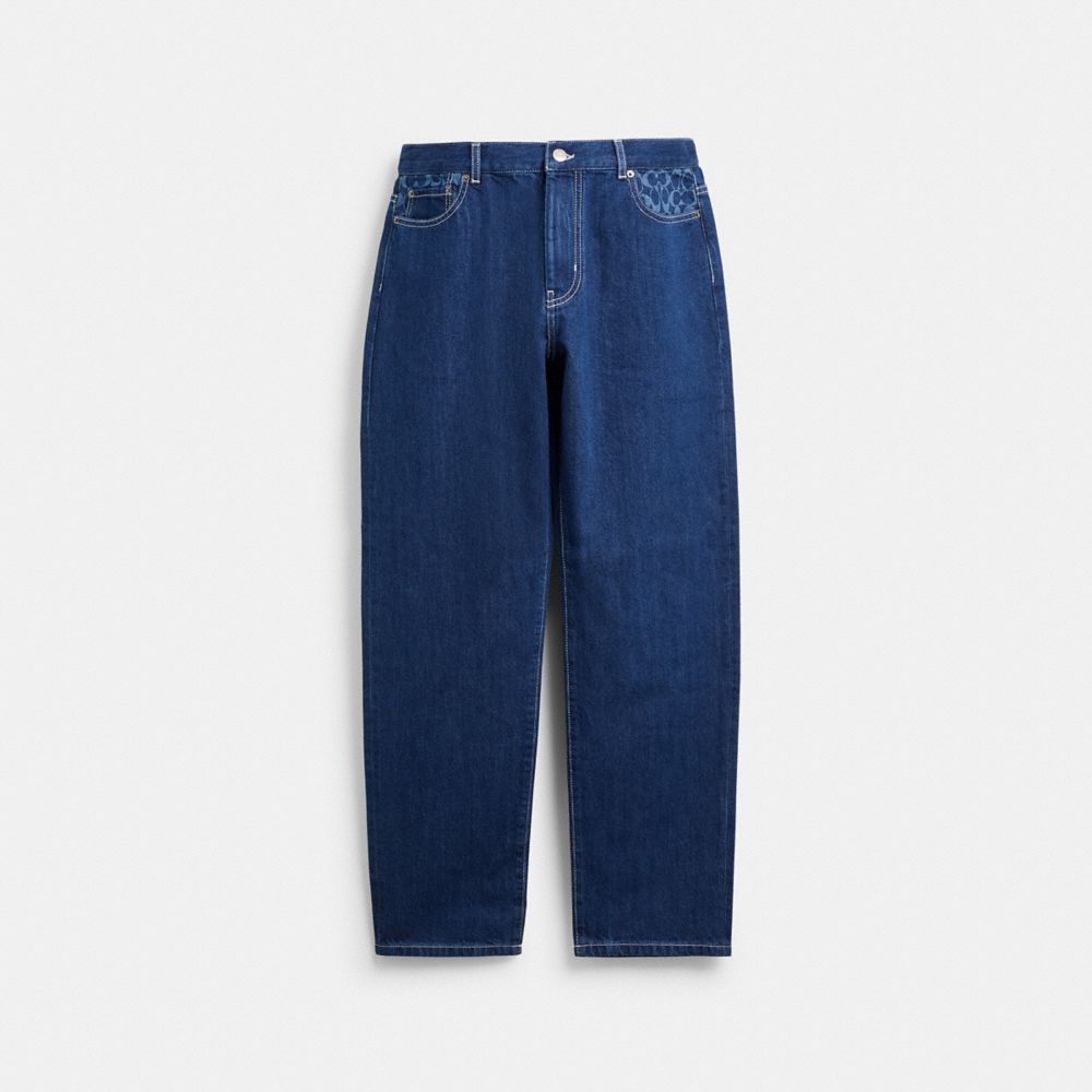 Straight Fit Denim Jeans