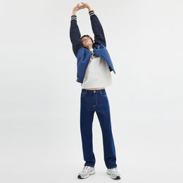 Straight Fit Denim Jeans