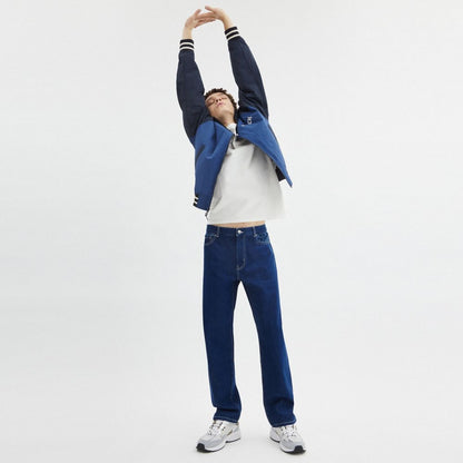 Straight Fit Denim Jeans