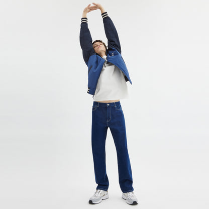 Straight Fit Denim Jeans