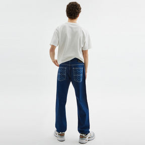 Straight Fit Denim Jeans