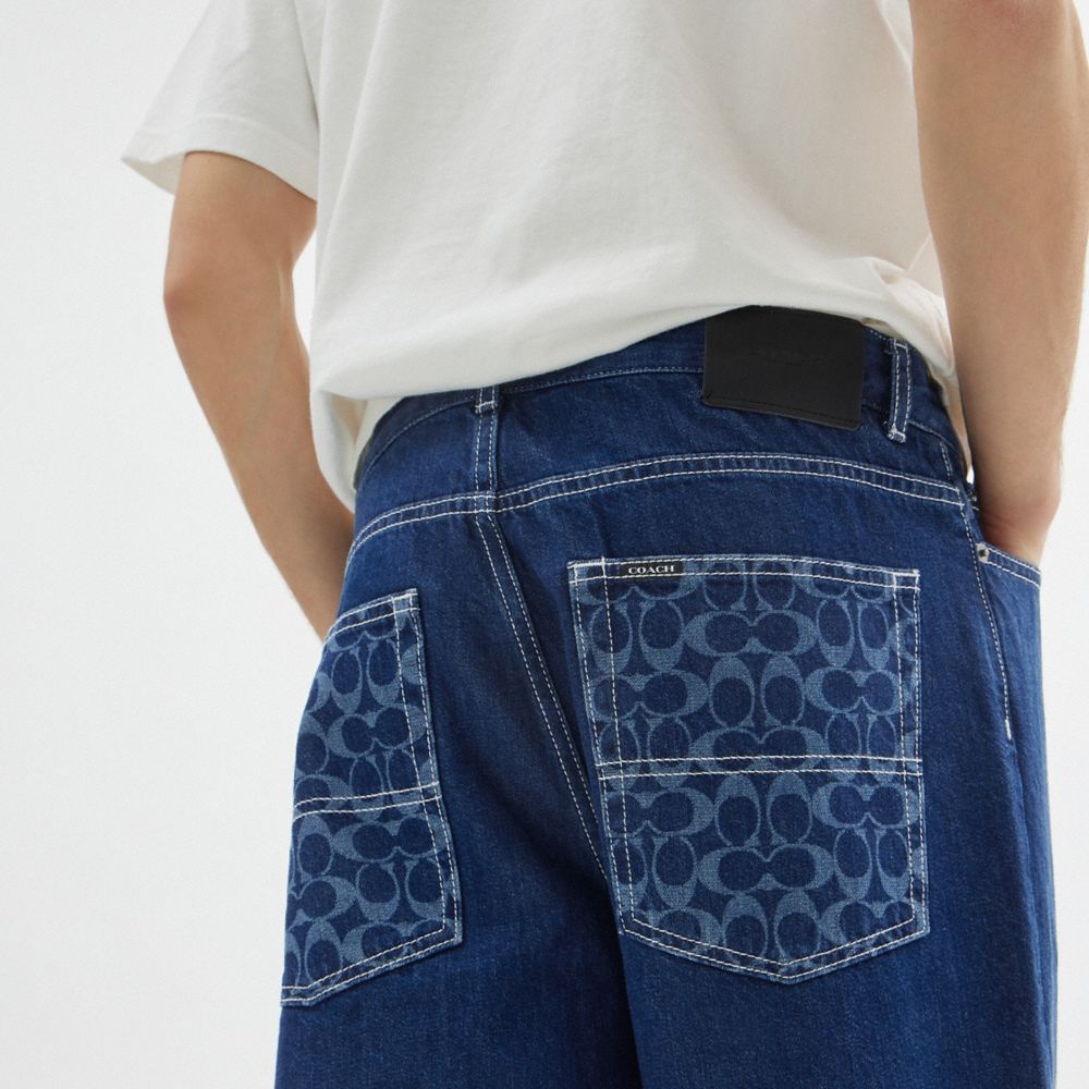 Straight Fit Denim Jeans