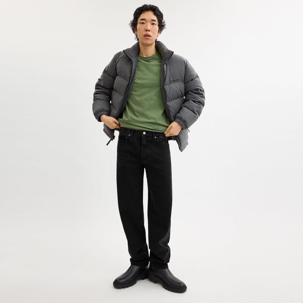 Straight Fit Denim Jeans