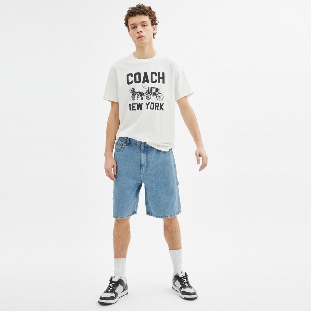 Signature Denim Shorts