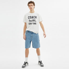 Signature Denim Shorts