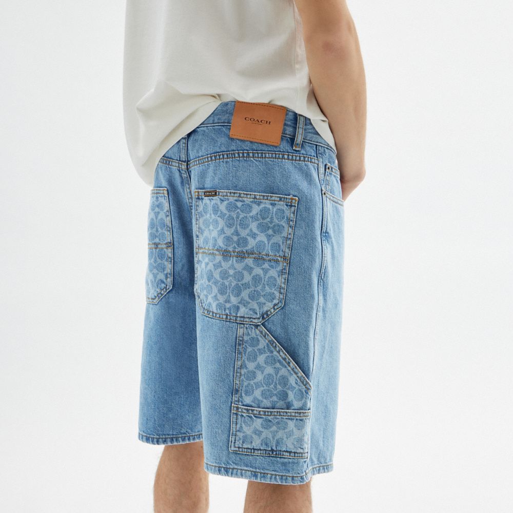 Signature Denim Shorts