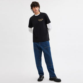 New Year Coach Snake Script T Shirt In Organic Cotton