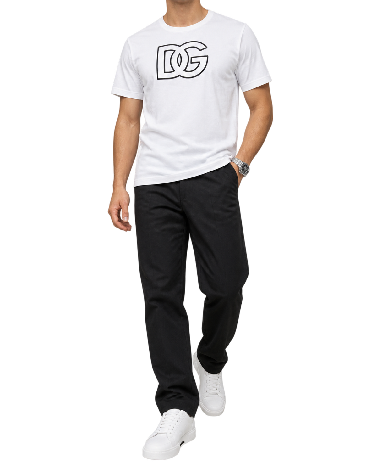 D&G White T-shirts