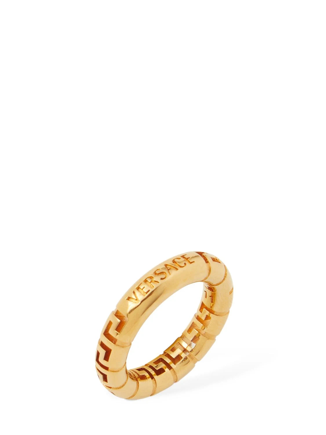 Versace Versace Greek motif ring - Size: 5 Rings | Shop From The Mirage