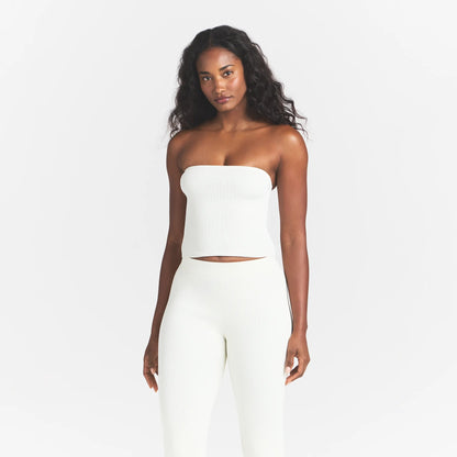 Refined Knit Tube Top