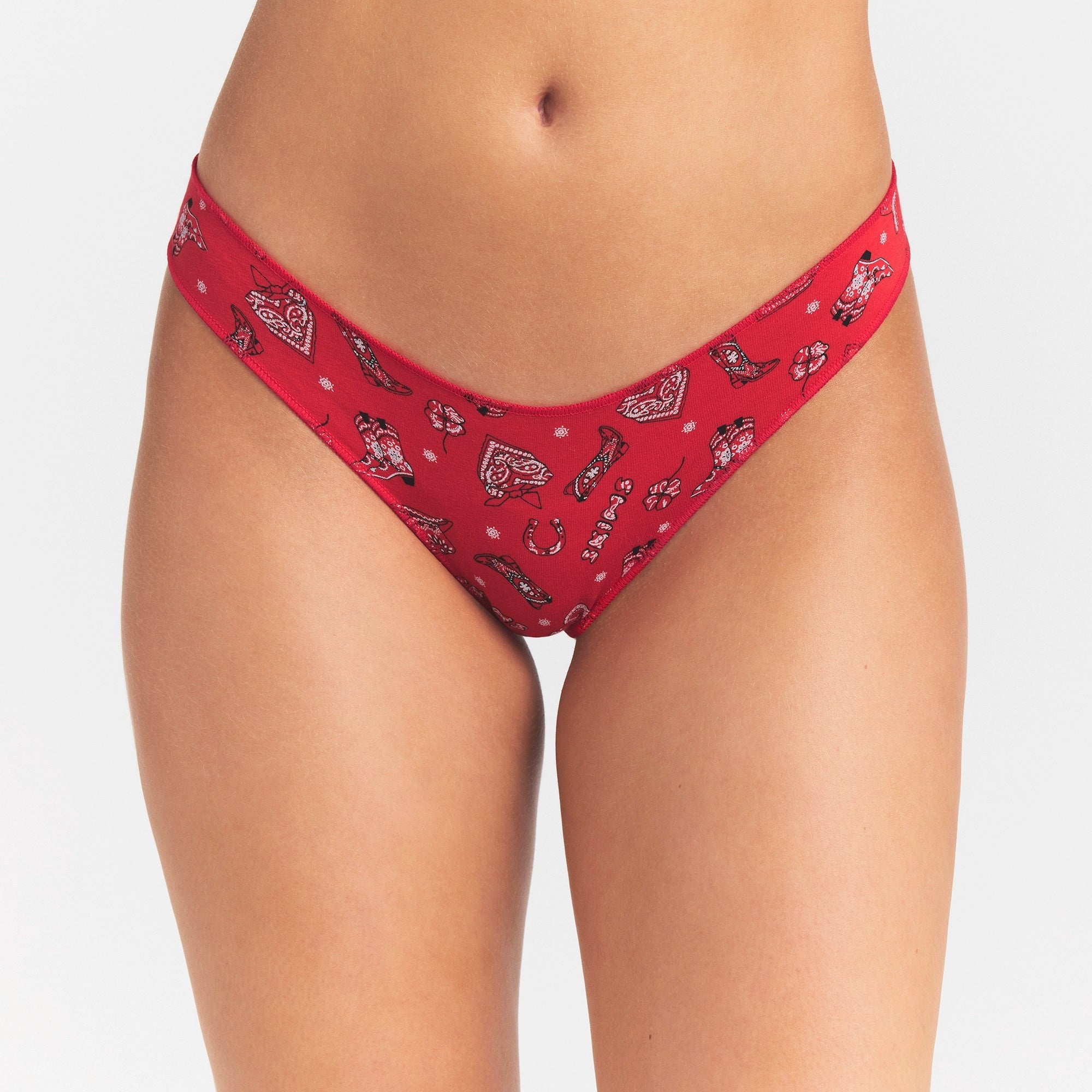 Lightweight Cotton Thong 10-pack