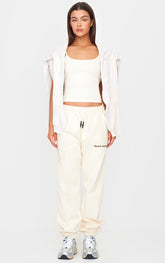 Premium Sand Sports Academy Puff Print Oversized Joggers
