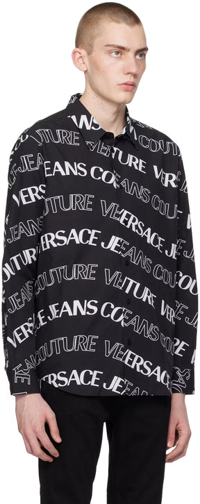 Black Logowave Shirt