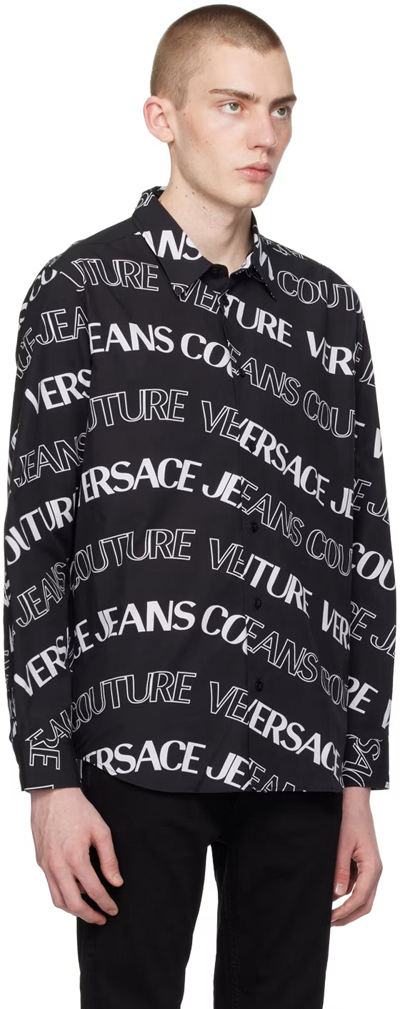 Black Logowave Shirt