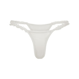 Ultra Fine Mesh Ruffle String Thong