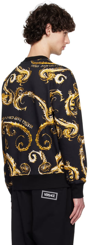 Black & Gold Chromo Couture Sweatshirt