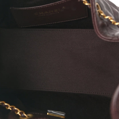 Chanel Caviar Quilted Small Chanel 25 Handbag Dark Brown