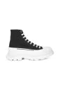 Alexander McQueen Black Tread Slick High-Top Sneakers