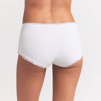 Lightweight Cotton Lace Boy Short