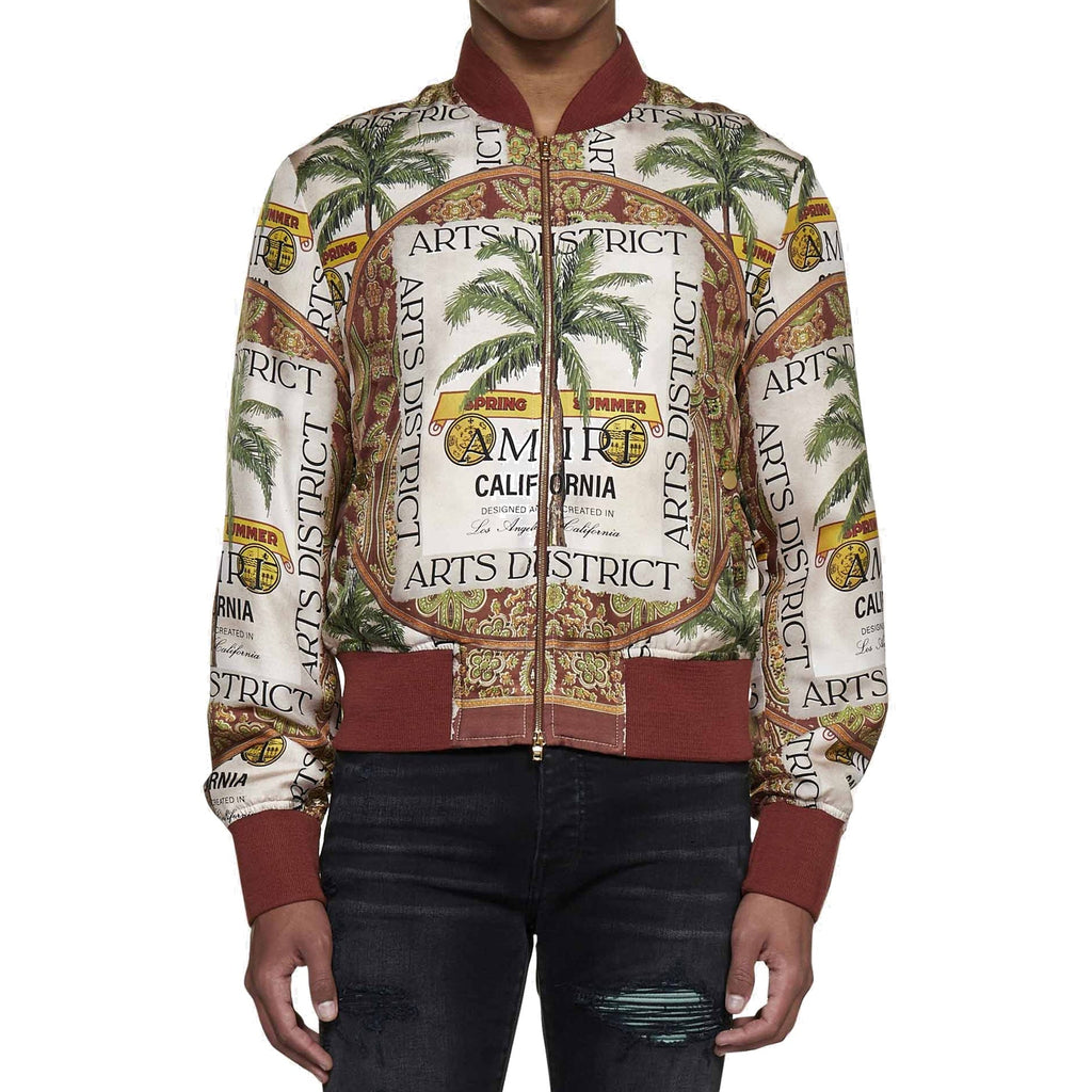 Amiri Printed Silk Jacket