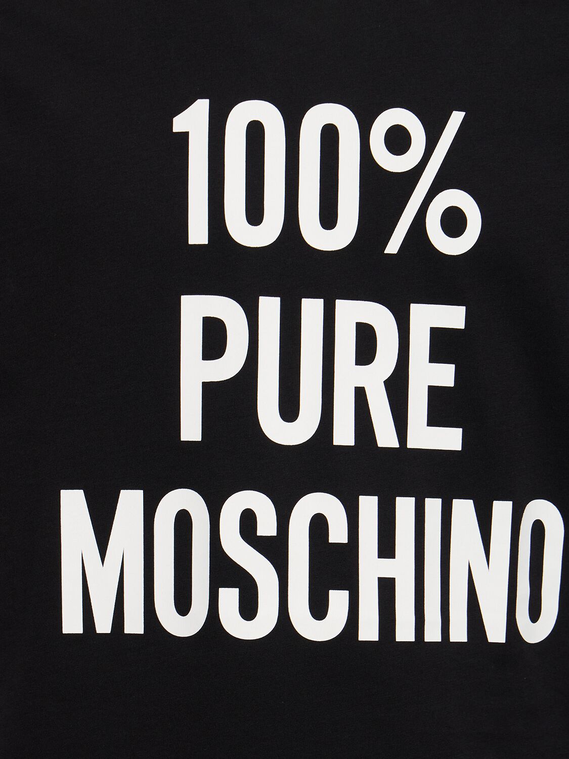 Moschino Moschino 100% Pure Moschino cotton t-shirt - Size: XS T-Shirts | Shop From The Mirage
