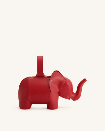 Claire Elephant Shaped Handbag - Green