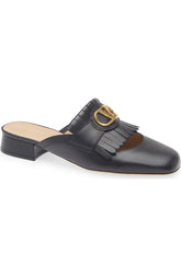 VLOGO Kiltie Loafer Mule (Women)